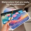 imageARTISTRO Deluxe Watercolor Paint Set with 168 Colors  Vivid Colors in a Portable Box  Travel Watercolor Set with Complete Palette