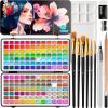 imageARTISTRO Deluxe Watercolor Paint Set with 168 Colors  Vivid Colors in a Portable Box  Travel Watercolor Set with Complete Palette