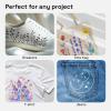 imageARTISTRO 2 White DualTip Fabric Markers  Fabric Decorating Kit  Permanent for Clothes  Acrylic Paint Pens for Sneakers Bags Shoes Textile Canvas Sewing Craft DIY  Brush and Fine Tip12