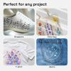 imageARTISTRO 2 White DualTip Fabric Markers  Fabric Decorating Kit  Permanent for Clothes  Acrylic Paint Pens for Sneakers Bags Shoes Textile Canvas Sewing Craft DIY  Brush and Fine Tip72