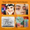 imageARTISTRO 48 Acrylic Paint Markers  Paint Pens for Drawing Brush  Fine Tips  For Fabric Rock Glass Wood DIY Eggs  Art amp Craft Supplies for Adults Teens Kids  Easter Basket Stuffers