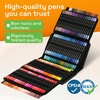 image:imageARTISTRO 168 DualTip Acrylic Paint Pens With Storage Bag  Markers With Brush  Fine Precision Tips  Multisurface Painting for Fabric Rock Glass Wood amp More