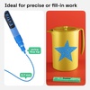 image:imageARTISTRO 2 Glitter Gold Acrylic Paint Markers  07mm Extra FineTip Paint Pens  Perfect for Crafting Art Projects amp MoreBlue