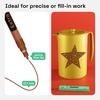 image:imageARTISTRO 2 Glitter Gold Acrylic Paint Markers  07mm Extra FineTip Paint Pens  Perfect for Crafting Art Projects amp MoreBrown