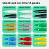 image:imageARTISTRO 2 Glitter Gold Acrylic Paint Markers  07mm Extra FineTip Paint Pens  Perfect for Crafting Art Projects amp MoreGold  Silver
