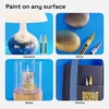 image:imageARTISTRO 2 Glitter Gold Acrylic Paint Markers  07mm Extra FineTip Paint Pens  Perfect for Crafting Art Projects amp MoreGold  Silver
