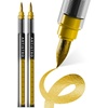image:imageARTISTRO 2 Glitter Gold Acrylic Paint Markers  07mm Extra FineTip Paint Pens  Perfect for Crafting Art Projects amp MoreGold