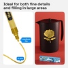 image:imageARTISTRO 2 Glitter Gold Acrylic Paint Markers  07mm Extra FineTip Paint Pens  Perfect for Crafting Art Projects amp MoreGold
