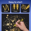 image:imageARTISTRO 2 Glitter Gold Acrylic Paint Markers  07mm Extra FineTip Paint Pens  Perfect for Crafting Art Projects amp MoreGold