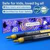 image:imageARTISTRO 2 Glitter Gold Acrylic Paint Markers  07mm Extra FineTip Paint Pens  Perfect for Crafting Art Projects amp MoreGold