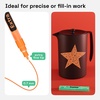 image:imageARTISTRO 2 Glitter Gold Acrylic Paint Markers  07mm Extra FineTip Paint Pens  Perfect for Crafting Art Projects amp MoreOrange