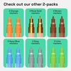 image:imageARTISTRO 2 Glitter Gold Acrylic Paint Markers  07mm Extra FineTip Paint Pens  Perfect for Crafting Art Projects amp MorePink