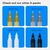 image:imageARTISTRO 2 Glitter Gold Acrylic Paint Markers  07mm Extra FineTip Paint Pens  Perfect for Crafting Art Projects amp MoreWhite