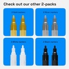 image:imageARTISTRO 2 Glitter Gold Acrylic Paint Markers  07mm Extra FineTip Paint Pens  Perfect for Crafting Art Projects amp MoreWhite