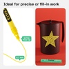 image:imageARTISTRO 2 Glitter Gold Acrylic Paint Markers  07mm Extra FineTip Paint Pens  Perfect for Crafting Art Projects amp MoreYellow
