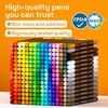 image:imageARTISTRO 12 Gold DualTip Acrylic Paint Markers  Paint Pens Set with Dot amp Fine Tips for Fabric Rock Glass Wood Coloring Books  Arts amp Crafts Gift  Classroom Must Haves amp School Supplies240