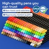 image:imageARTISTRO 12 Gold DualTip Acrylic Paint Markers  Paint Pens Set with Dot amp Fine Tips for Fabric Rock Glass Wood Coloring Books  Arts amp Crafts Gift  Classroom Must Haves amp School Supplies120
