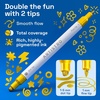 image:imageARTISTRO 12 Gold DualTip Acrylic Paint Markers  Paint Pens Set with Dot amp Fine Tips for Fabric Rock Glass Wood Coloring Books  Arts amp Crafts Gift  Classroom Must Haves amp School Supplies24