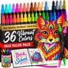 image:imageARTISTRO 12 Gold DualTip Acrylic Paint Markers  Paint Pens Set with Dot amp Fine Tips for Fabric Rock Glass Wood Coloring Books  Arts amp Crafts Gift  Classroom Must Haves amp School Supplies36