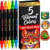 image:imageARTISTRO 12 Gold DualTip Acrylic Paint Markers  Paint Pens Set with Dot amp Fine Tips for Fabric Rock Glass Wood Coloring Books  Arts amp Crafts Gift  Classroom Must Haves amp School Supplies5