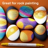 image:imageARTISTRO 12 Gold DualTip Acrylic Paint Markers  Paint Pens Set with Dot amp Fine Tips for Fabric Rock Glass Wood Coloring Books  Arts amp Crafts Gift  Classroom Must Haves amp School Supplies24
