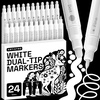 image:imageARTISTRO 12 Gold DualTip Acrylic Paint Markers  Paint Pens Set with Dot amp Fine Tips for Fabric Rock Glass Wood Coloring Books  Arts amp Crafts Gift  Classroom Must Haves amp School Supplies24