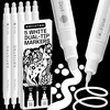 image:imageARTISTRO 12 Gold DualTip Acrylic Paint Markers  Paint Pens Set with Dot amp Fine Tips for Fabric Rock Glass Wood Coloring Books  Arts amp Crafts Gift  Classroom Must Haves amp School Supplies5