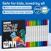 image:imageARTISTRO 12 Gold DualTip Acrylic Paint Markers  Paint Pens Set with Dot amp Fine Tips for Fabric Rock Glass Wood Coloring Books  Arts amp Crafts Gift  Classroom Must Haves amp School Supplies12