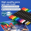 image:imageARTISTRO 12 Gold DualTip Acrylic Paint Markers  Paint Pens Set with Dot amp Fine Tips for Fabric Rock Glass Wood Coloring Books  Arts amp Crafts Gift  Classroom Must Haves amp School Supplies12